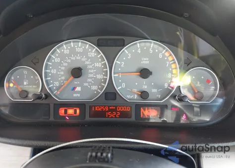 2005 BMW M3 from USA, damaged, VIN WBSBR93435PK09354